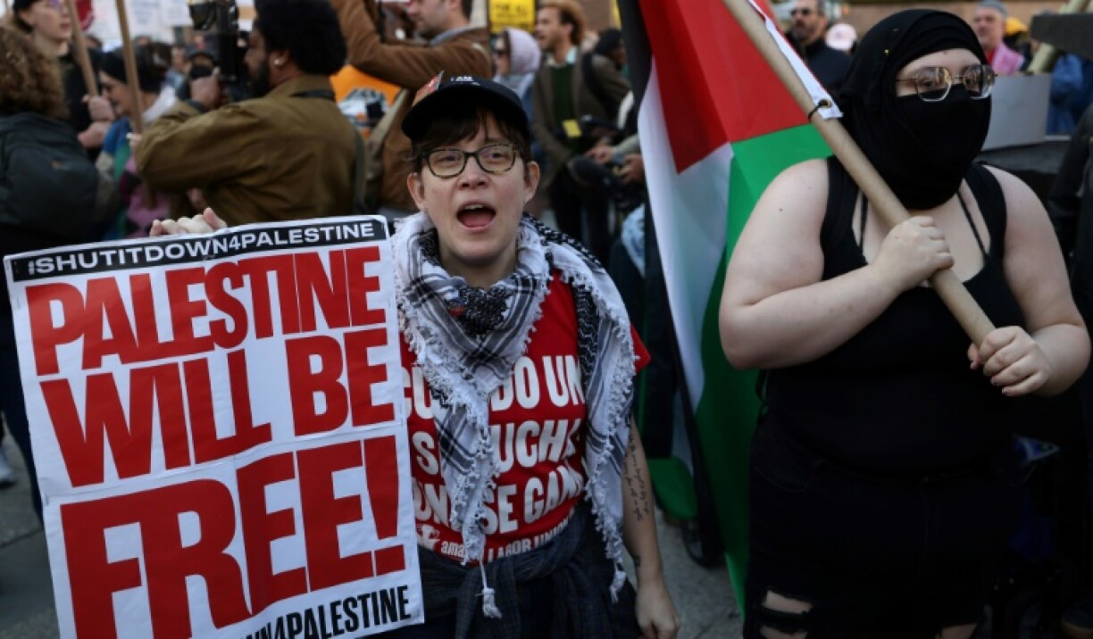 The Department of Homeland Security claimed Khalil had 'led activities aligned to Hamas'