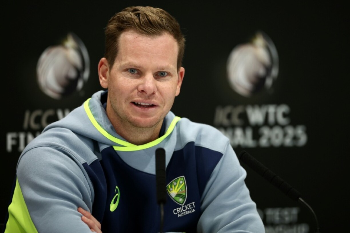 Australia's Steve Smith speaks during a press conference at Lord's ahead of the World Test Championship final