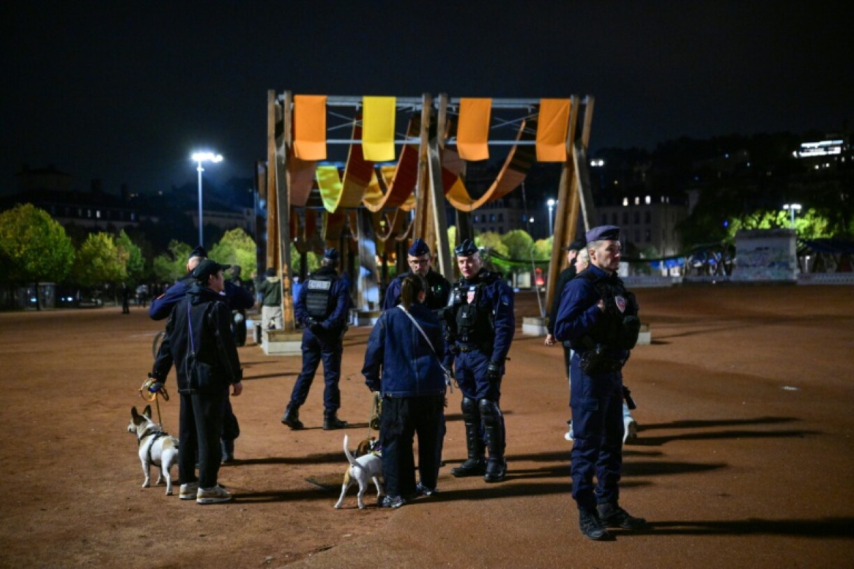 Police imposed curfews in Lyon and other cities