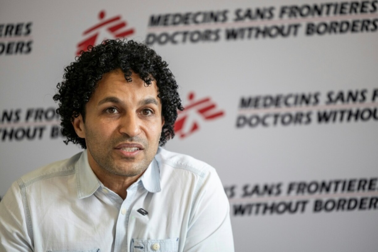 MSF president Javid Abdelmoneim raised alarm over displacement in Sudan
