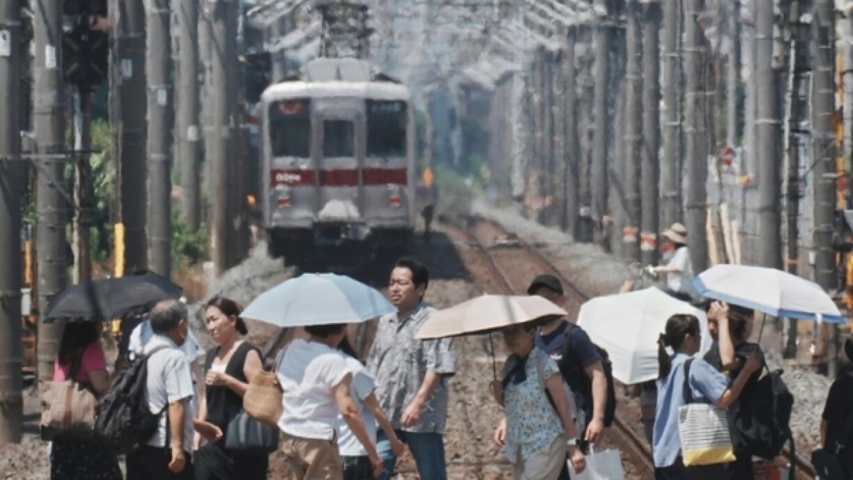Journée de chaleur à Tokyo, le 5 aout 2025