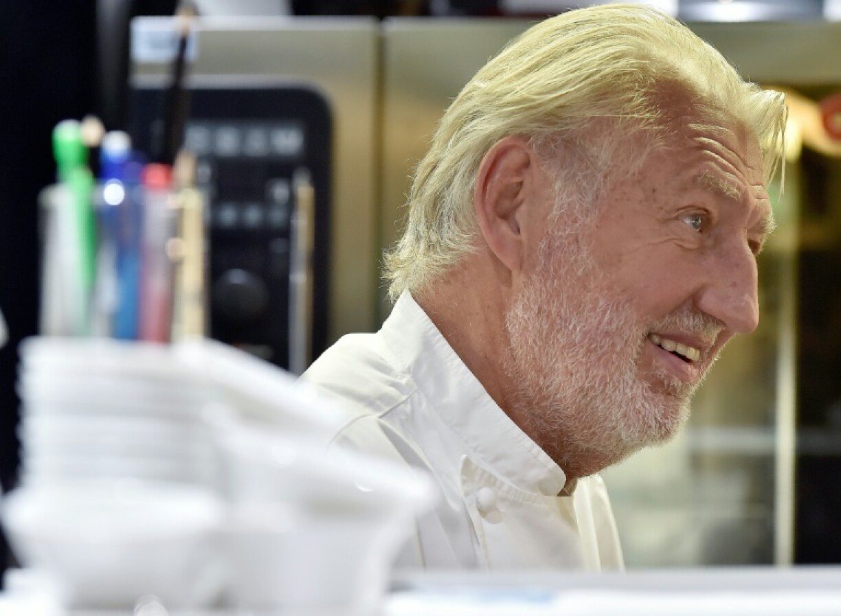 Le chef français Pierre Gagnaire à Bordeaux, le 29 septembre 2016