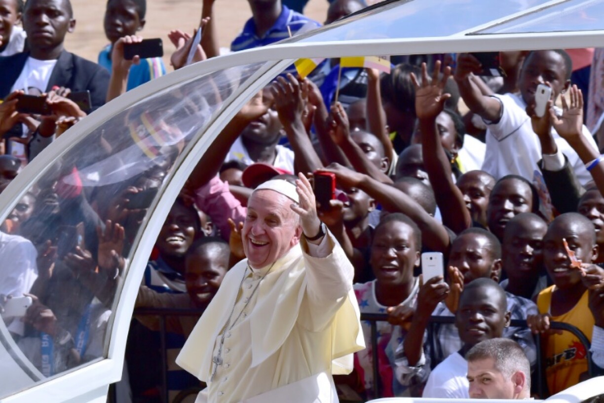 Pope Francis visited Uganda in 2015