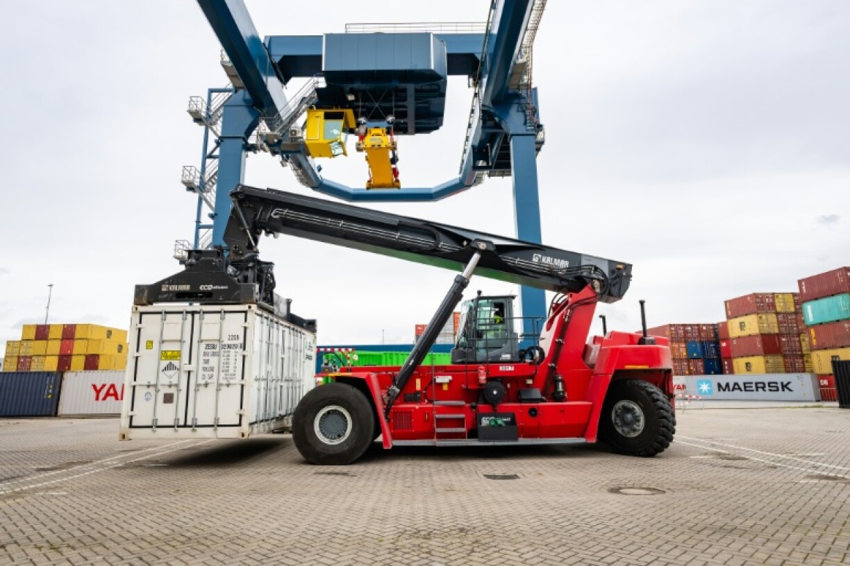 The batteries weigh 30 tonnes