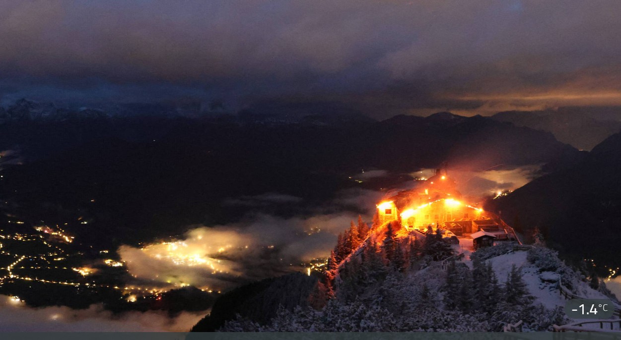 Zu Berchtesgaden: Kehlsteinhaus aus der NS-Zäit a Brand