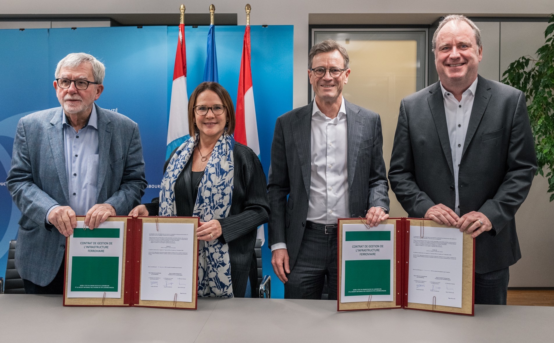 Long-term investment: Luxembourg signs new €4.7 billion rail infrastructure contract with CFL