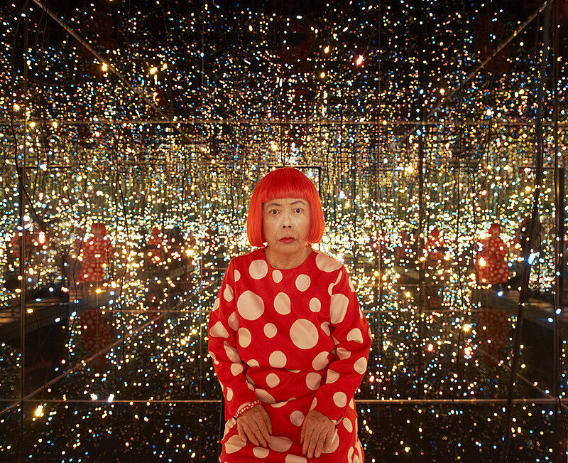 An de Mudam: Installatioun vun der Yayoi Kusama verléisst Nanzeg no 21 Joer a kënnt op Lëtzebuerg