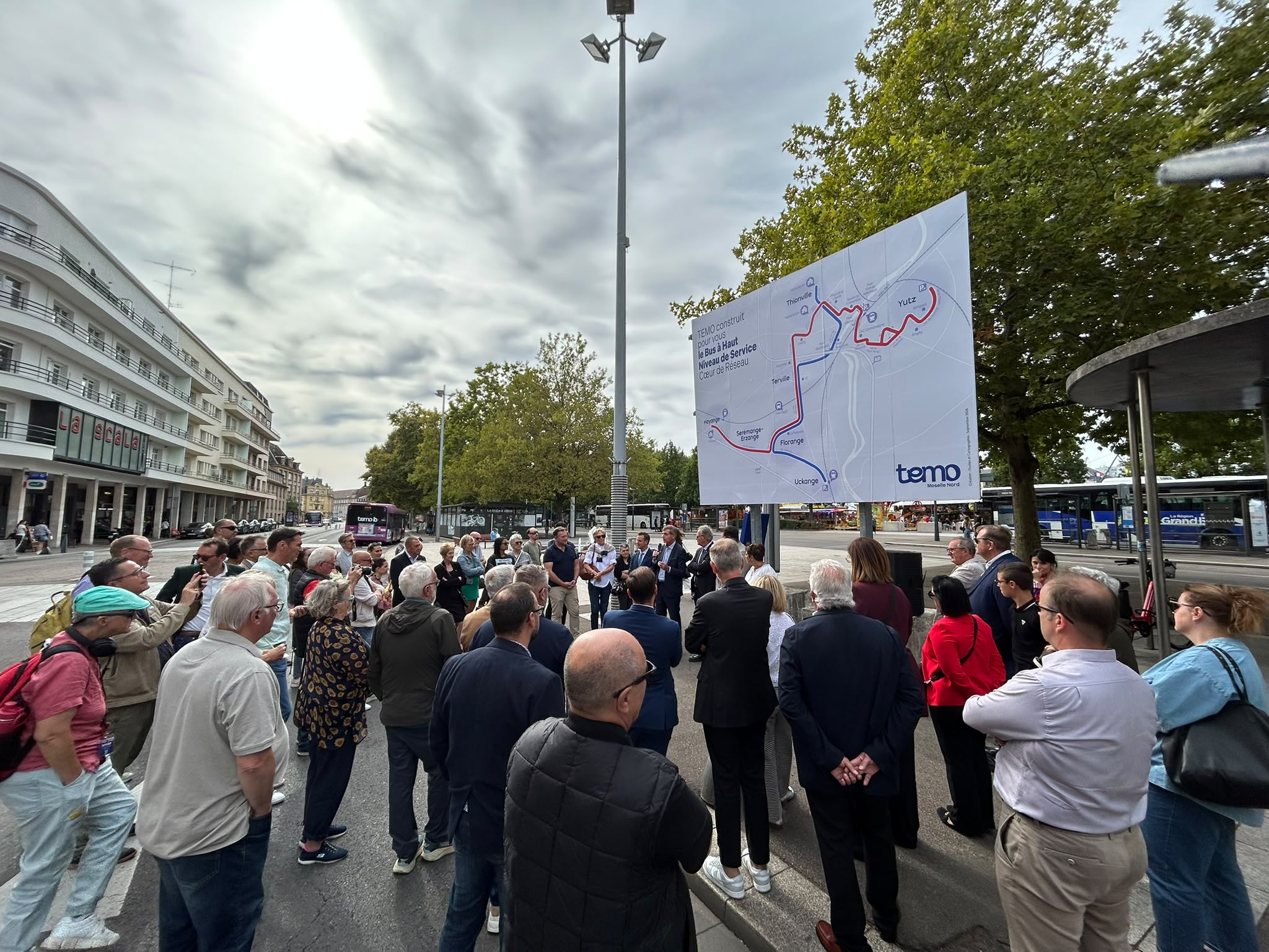 Thionville et nord mosellan : Le "cœur de réseau" du BHNS est bien en cours de réalisation