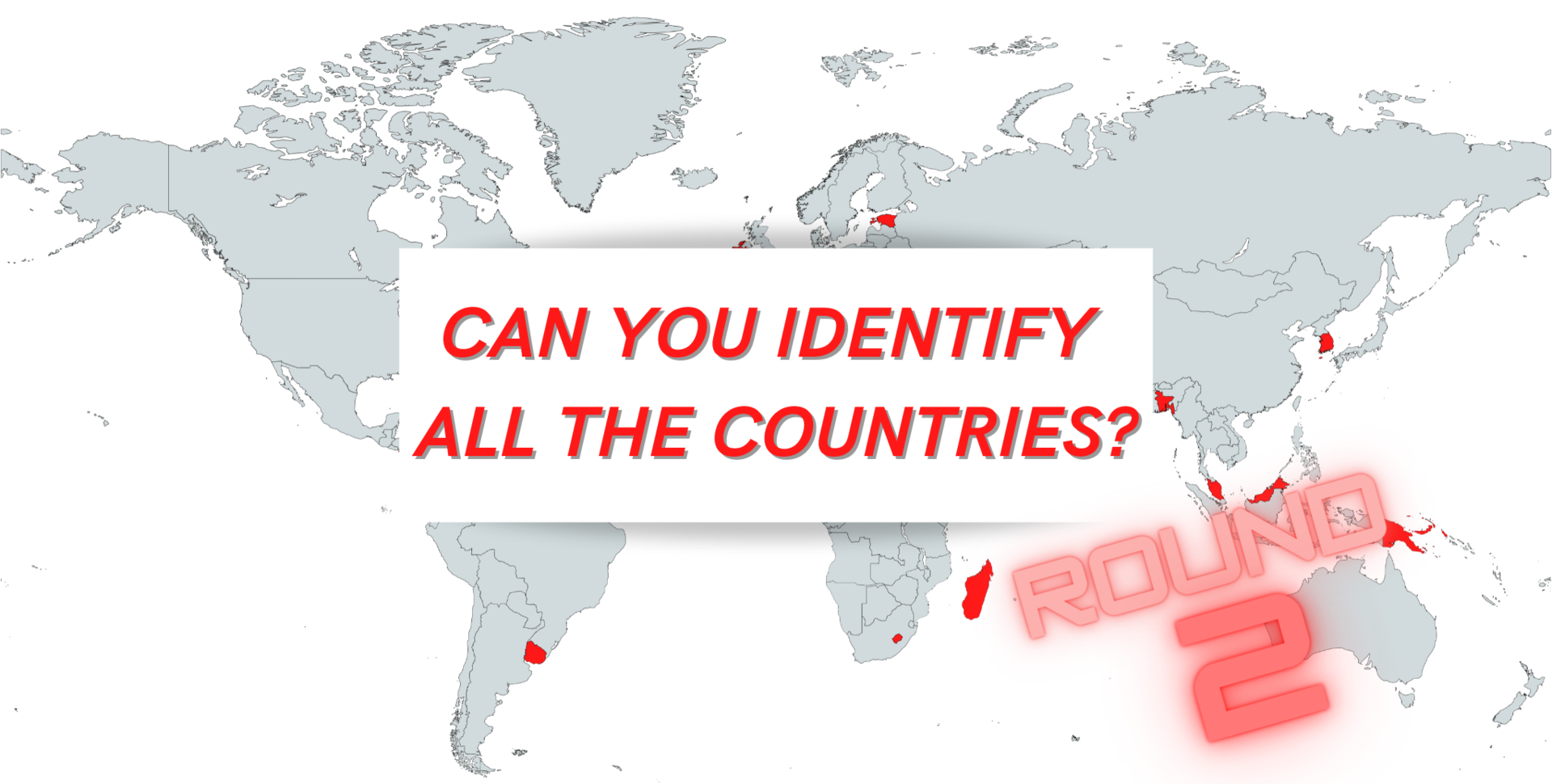 World Geography: Can you identify all these countries? - Round 2 - RTL ...