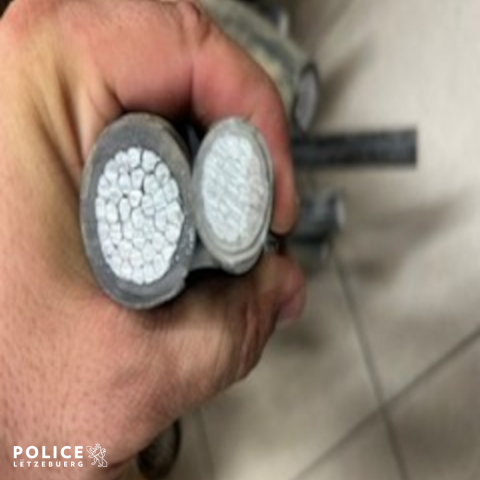 In Sanem: Police seek witnesses after 100 copper cables found at roundabout
