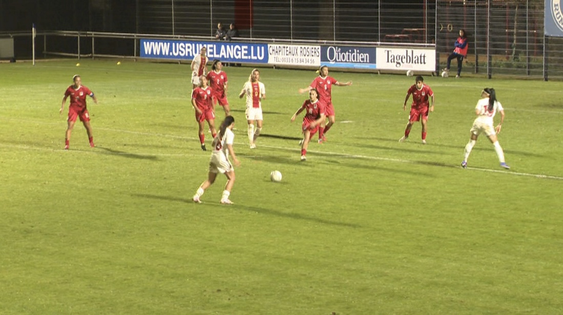 Frëndschaftslännermatch vun den Dammen: Montenegro setzt sech zu Rëmeleng däitlech mat 4:0 géint Lëtzebuerg duerch