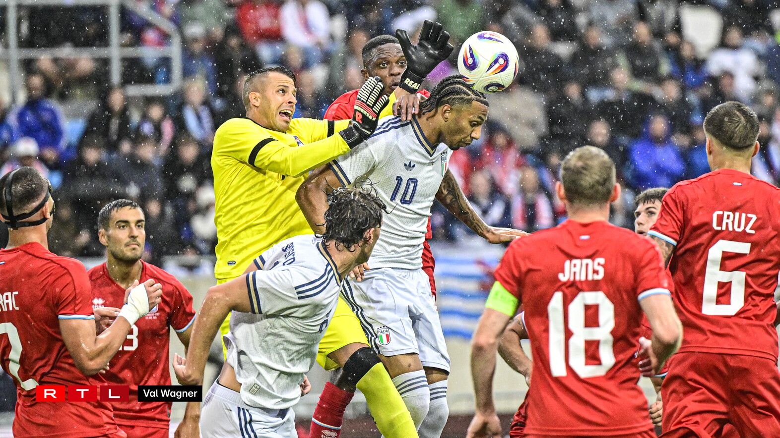 International friendly: Narrow defeat for the Red Lions against youthful Italy