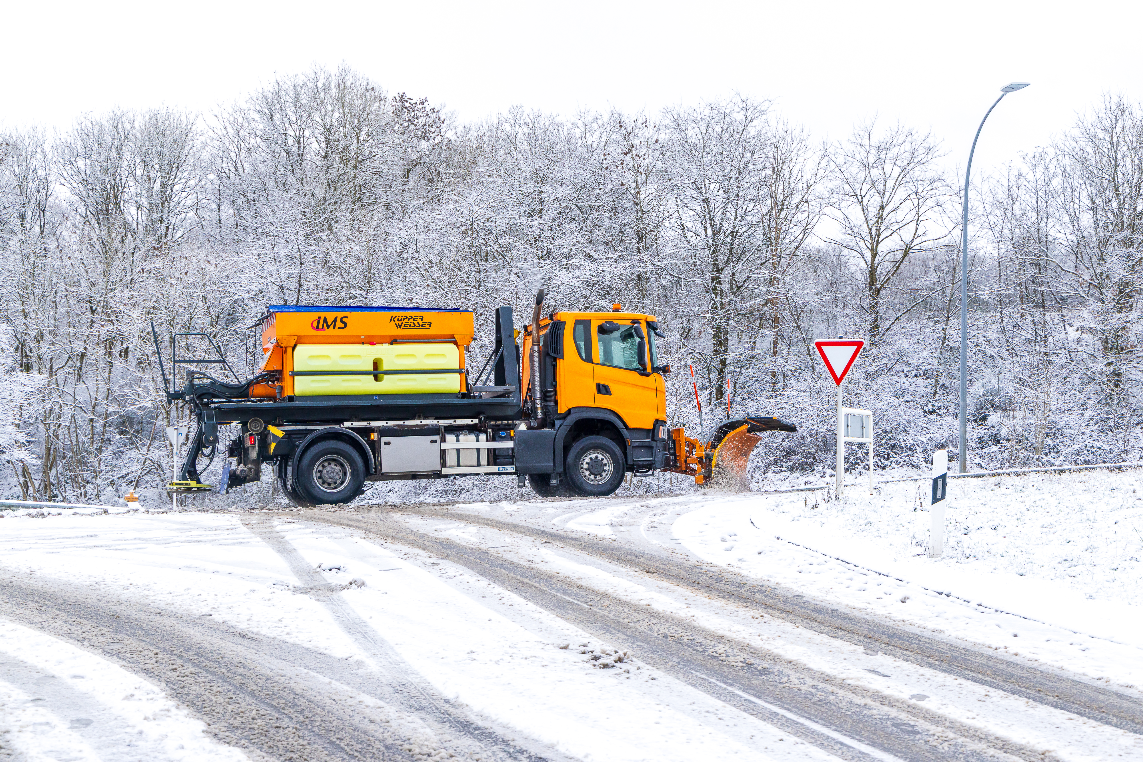 Up to 5cm of snowfall: Luxembourg under yellow snow alert on Wednesday afternoon